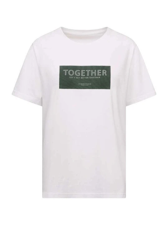 Zdjęcie produktu T-shirt z nadrukiem Seidensticker zielony