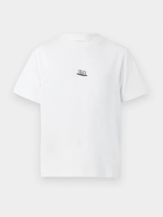 Zdjęcie produktu T-shirt z nadrukiem Selected biały