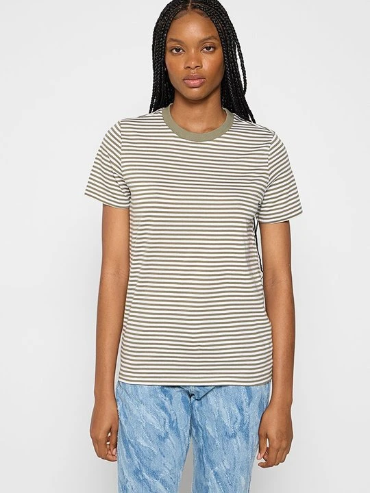 Zdjęcie produktu T-shirt z nadrukiem Selected khaki