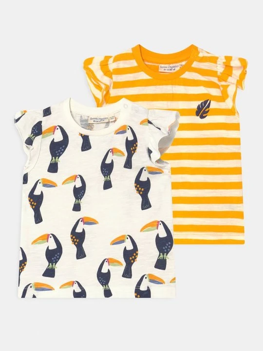 Zdjęcie produktu T-shirt z nadrukiem Sense Organics biały
