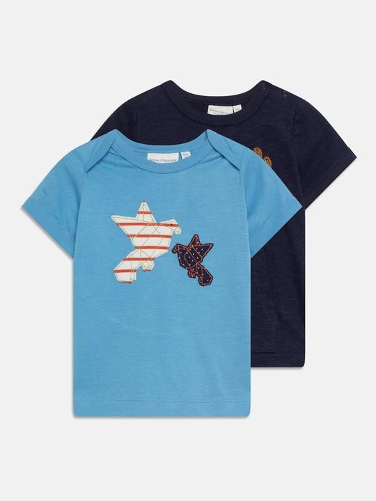 Zdjęcie produktu T-shirt z nadrukiem Sense Organics niebieski