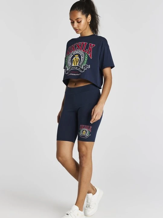 Zdjęcie produktu T-shirt z nadrukiem SikSilk antracytowy