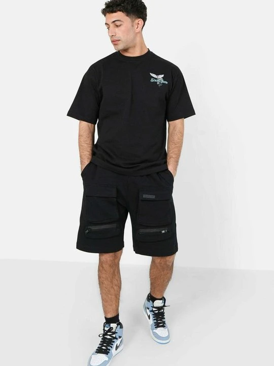 Zdjęcie produktu T-shirt z nadrukiem Sixth June czarny