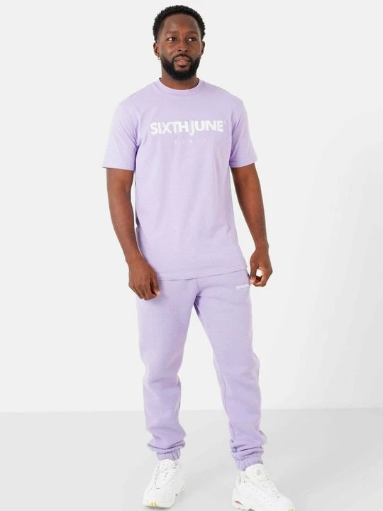 Zdjęcie produktu T-shirt z nadrukiem Sixth June fioletowy