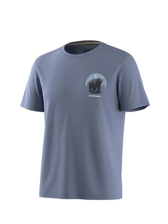 Zdjęcie produktu T-shirt z nadrukiem SmartWool granatowy