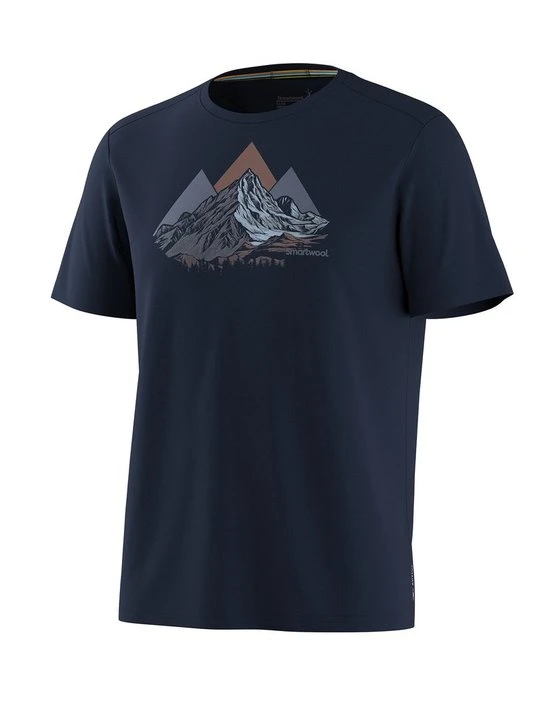 Zdjęcie produktu T-shirt z nadrukiem SmartWool granatowy