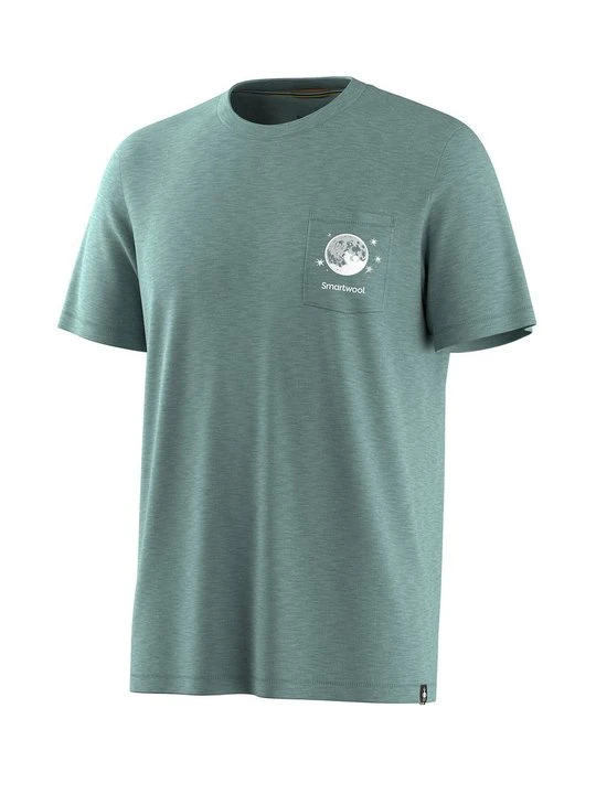 Zdjęcie produktu T-shirt z nadrukiem SmartWool petrol