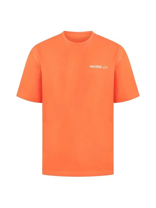 Zdjęcie produktu T-shirt z nadrukiem Smilodox koralowy