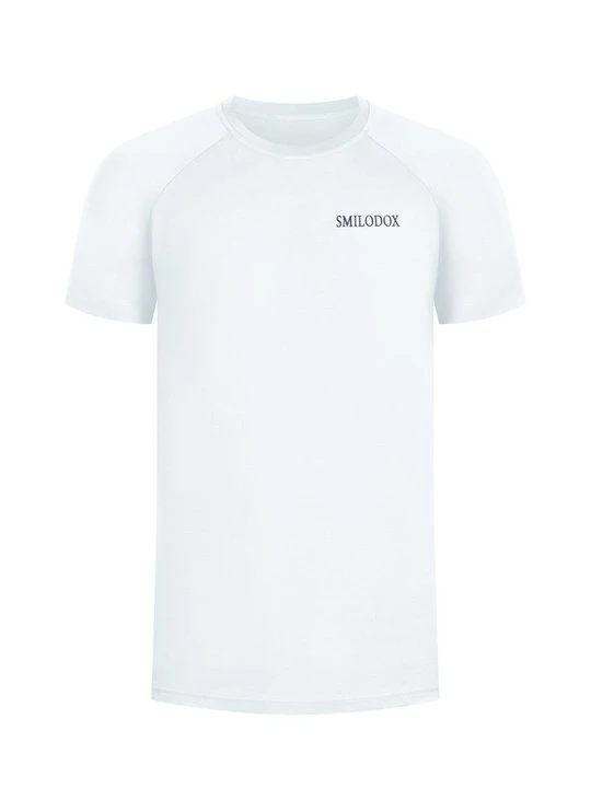Zdjęcie produktu T-shirt z nadrukiem Smilodox jasnoniebieski
