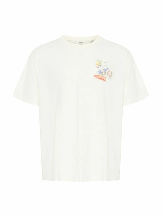 Zdjęcie produktu T-shirt z nadrukiem !solid biały