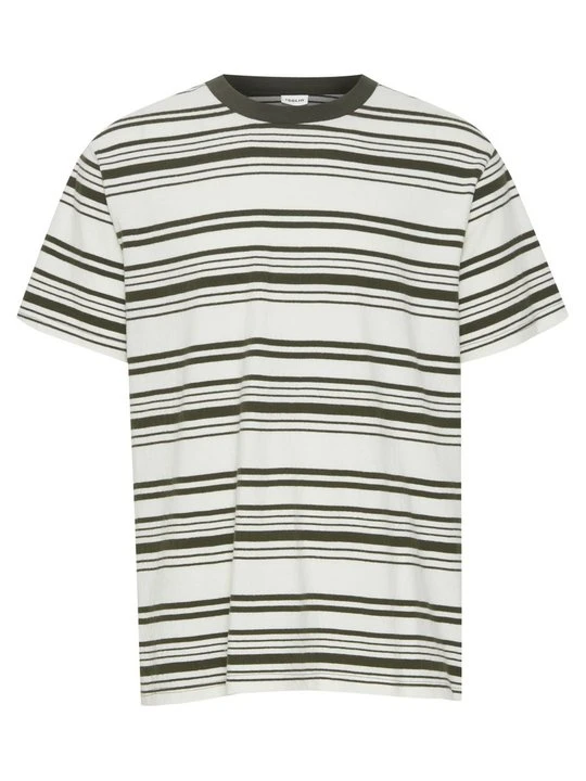 Zdjęcie produktu T-shirt z nadrukiem !solid zieleń butelkowa