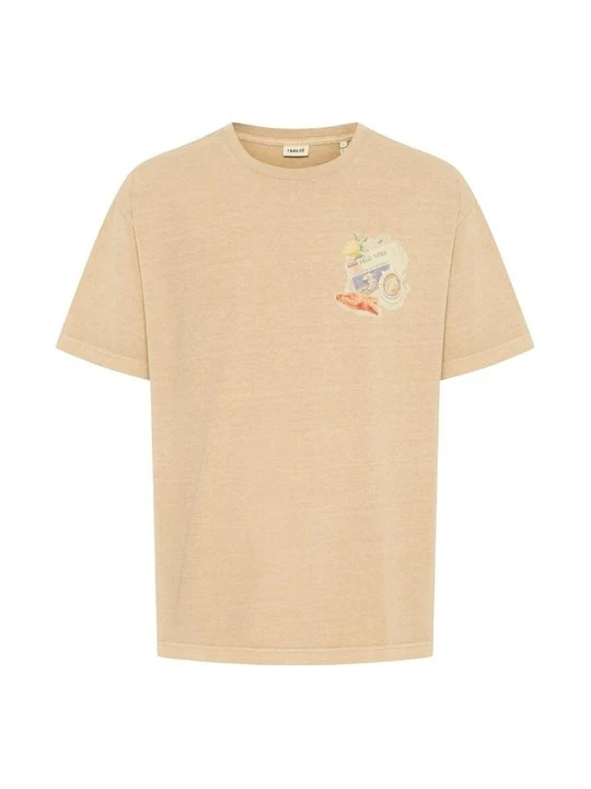 Zdjęcie produktu T-shirt z nadrukiem !solid brązowy