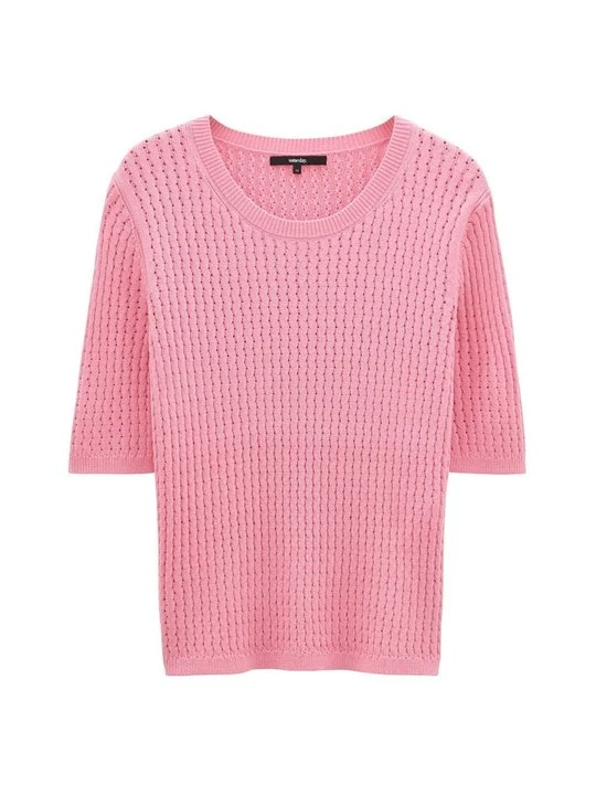 Zdjęcie produktu T-shirt z nadrukiem Someday różowy