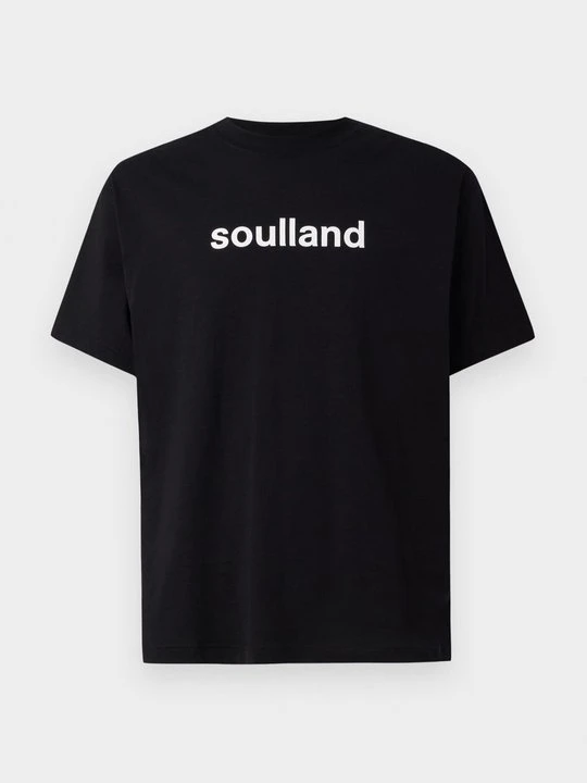 Zdjęcie produktu T-shirt z nadrukiem Soulland czarny