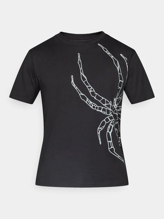 Zdjęcie produktu T-shirt z nadrukiem Spyder czarny