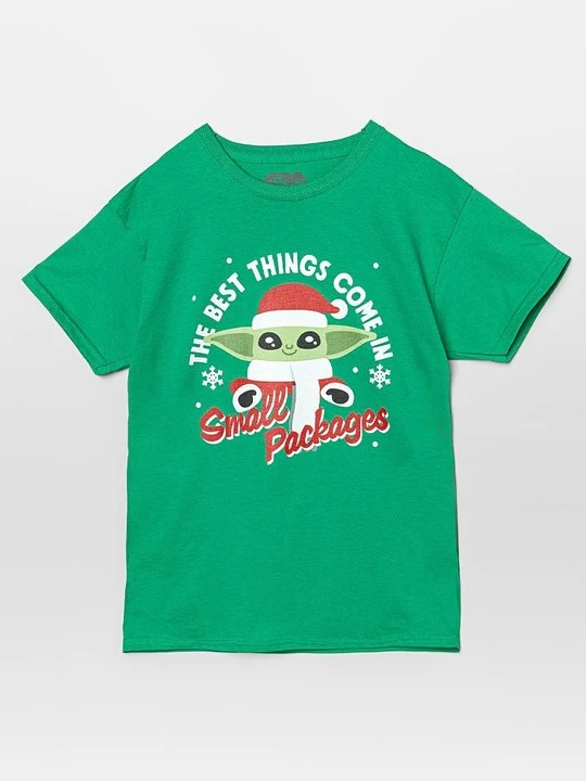 Zdjęcie produktu T-shirt z nadrukiem Star Wars zielony