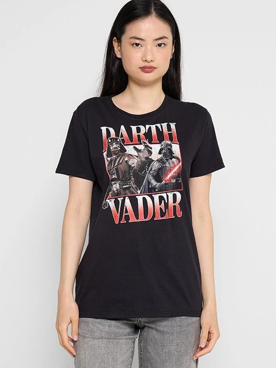 Zdjęcie produktu T-shirt z nadrukiem Star Wars czarny