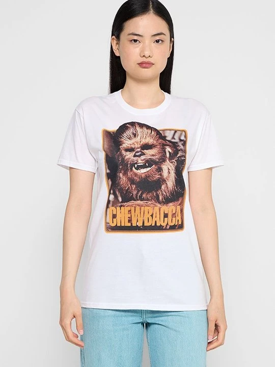 Zdjęcie produktu T-shirt z nadrukiem Star Wars biały