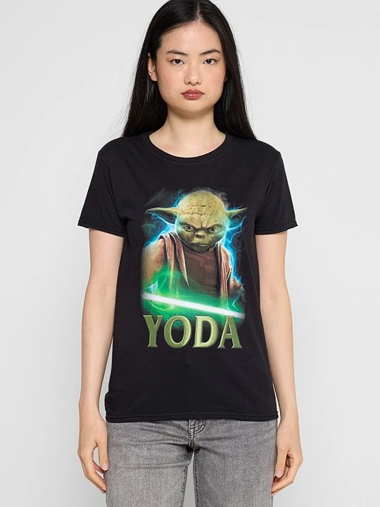 Zdjęcie produktu T-shirt z nadrukiem Star Wars czarny