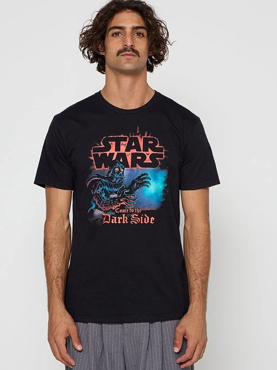 Zdjęcie produktu T-shirt z nadrukiem Star Wars czarny