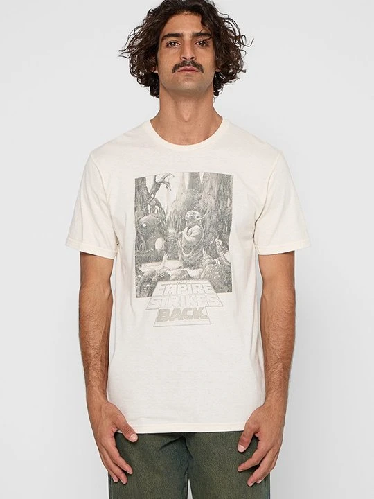Zdjęcie produktu T-shirt z nadrukiem Star Wars beżowy