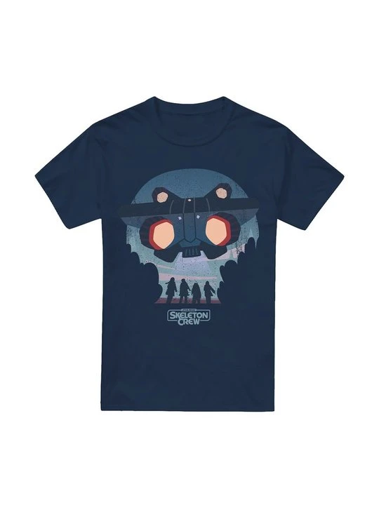 Zdjęcie produktu T-shirt z nadrukiem Star Wars granatowy