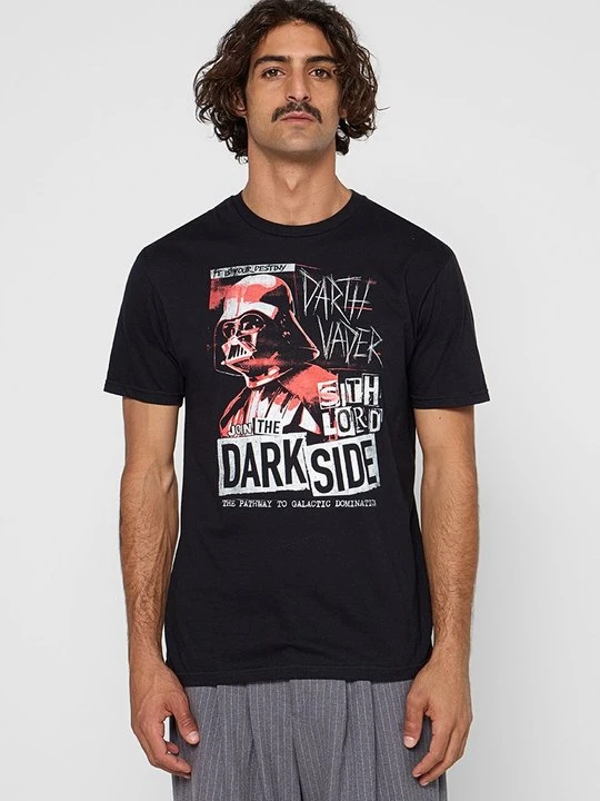 Zdjęcie produktu T-shirt z nadrukiem Star Wars czarny