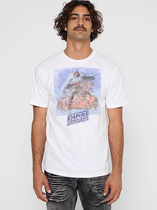 Zdjęcie produktu T-shirt z nadrukiem Star Wars biały