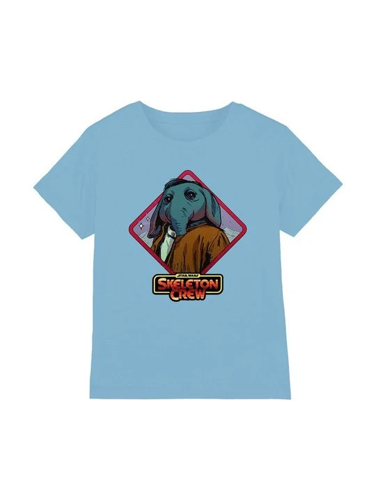 Zdjęcie produktu T-shirt z nadrukiem Star Wars jasnoniebieski