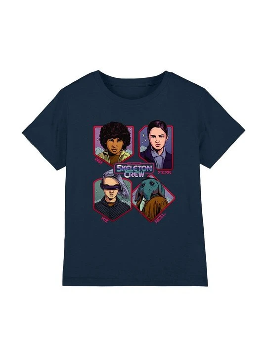 Zdjęcie produktu T-shirt z nadrukiem Star Wars granatowy