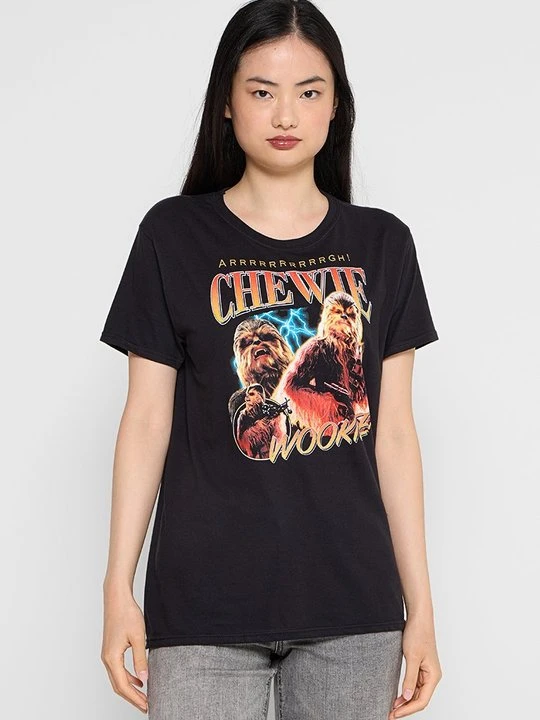 Zdjęcie produktu T-shirt z nadrukiem Star Wars czarny