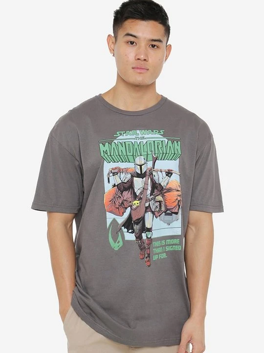 Zdjęcie produktu T-shirt z nadrukiem Star Wars antracytowy