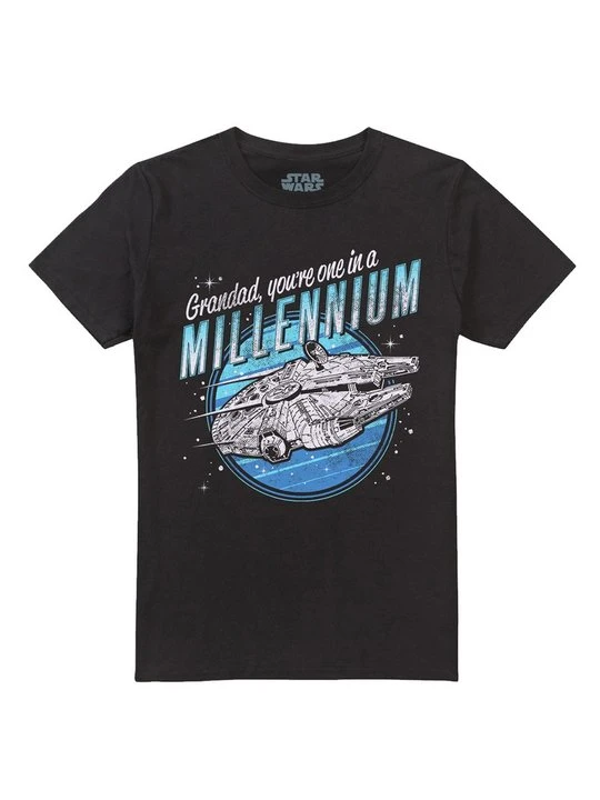 Zdjęcie produktu T-shirt z nadrukiem Star Wars czarny