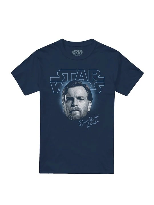 Zdjęcie produktu T-shirt z nadrukiem Star Wars granatowy