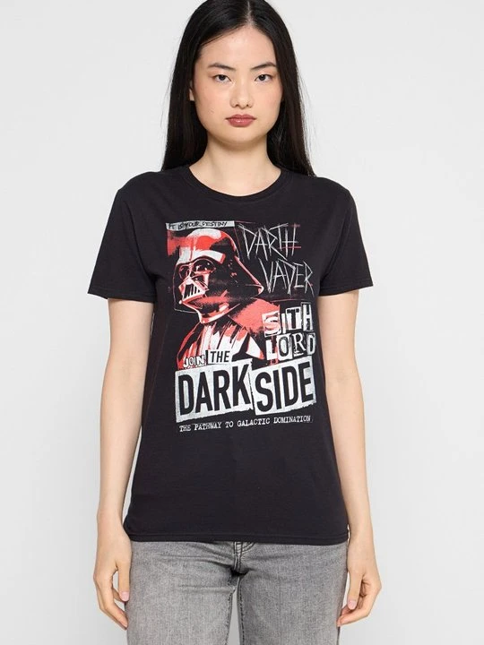 Zdjęcie produktu T-shirt z nadrukiem Star Wars czarny