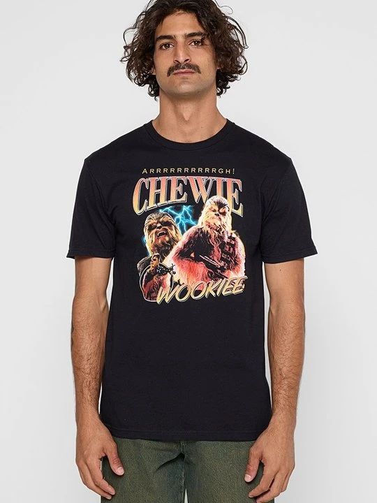 Zdjęcie produktu T-shirt z nadrukiem Star Wars czarny