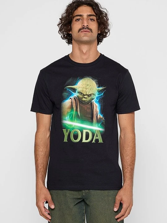 Zdjęcie produktu T-shirt z nadrukiem Star Wars czarny