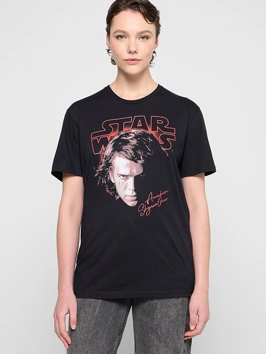 Zdjęcie produktu T-shirt z nadrukiem Star Wars czarny