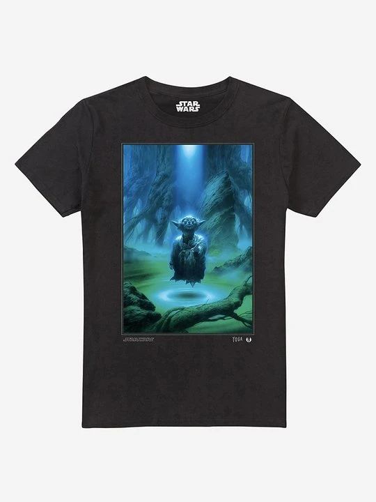 Zdjęcie produktu T-shirt z nadrukiem Star Wars czarny