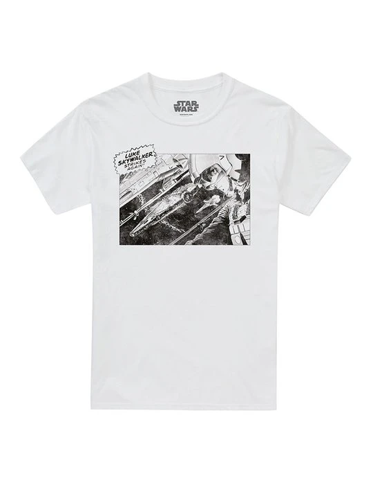 Zdjęcie produktu T-shirt z nadrukiem Star Wars biały