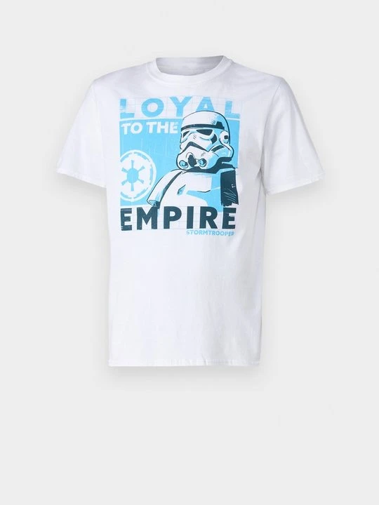 Zdjęcie produktu T-shirt z nadrukiem Star Wars biały