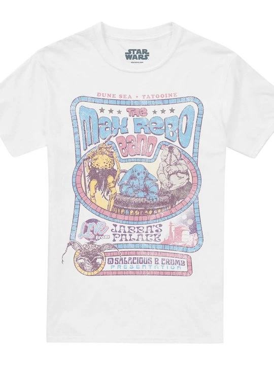 Zdjęcie produktu T-shirt z nadrukiem Star Wars biały