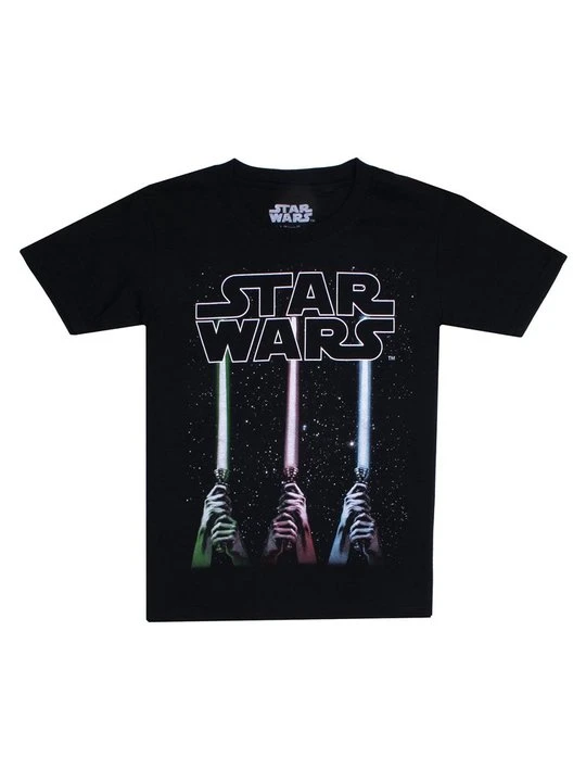 Zdjęcie produktu T-shirt z nadrukiem Star Wars czarny