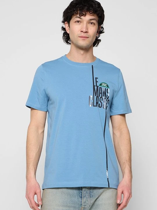 Zdjęcie produktu T-shirt z nadrukiem STATE OF ART niebieski