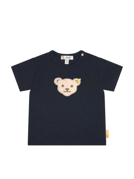 Zdjęcie produktu T-shirt z nadrukiem Steiff granatowy