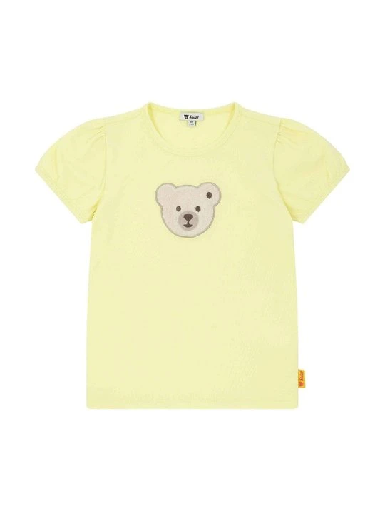 Zdjęcie produktu T-shirt z nadrukiem Steiff żółty