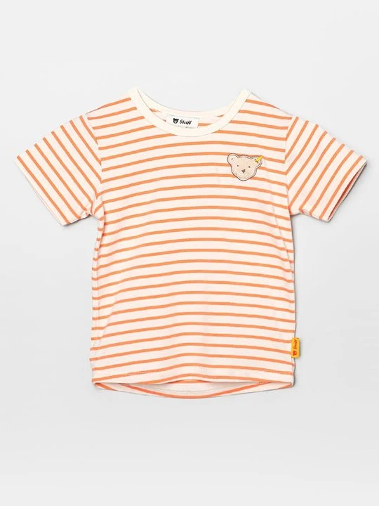 Zdjęcie produktu T-shirt z nadrukiem Steiff mleczny