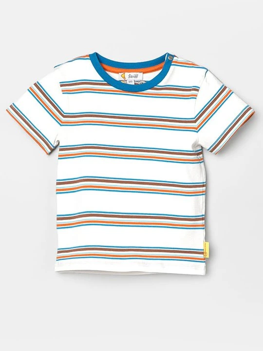 Zdjęcie produktu T-shirt z nadrukiem Steiff mleczny