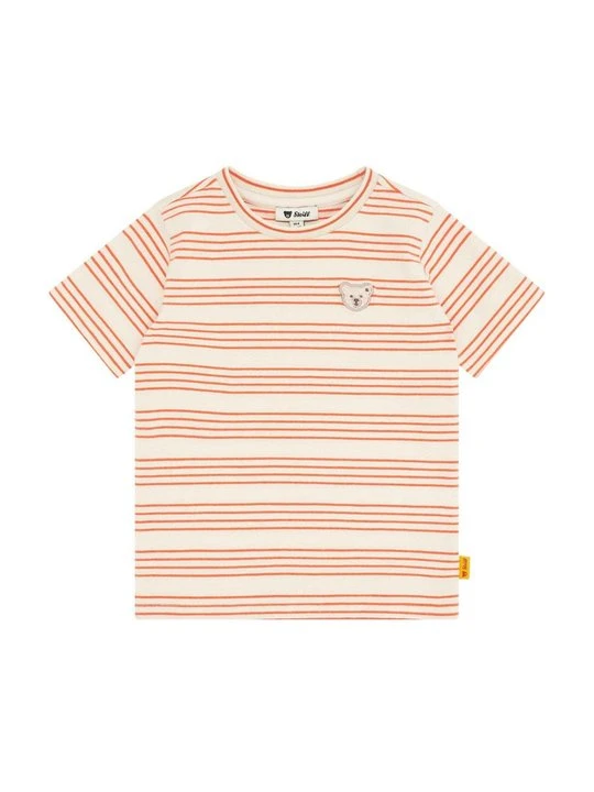 Zdjęcie produktu T-shirt z nadrukiem Steiff czerwony