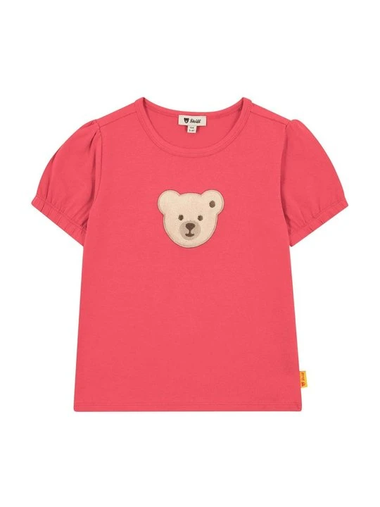 Zdjęcie produktu T-shirt z nadrukiem Steiff błękit królewski